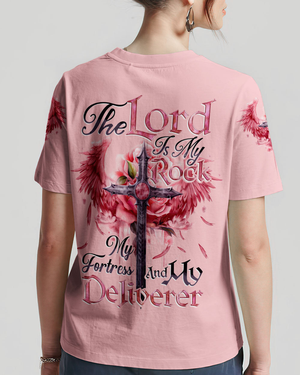 The Lord Is My Deliverer Women's All Over Print Shirt - Tytd2109231, easychoo.com