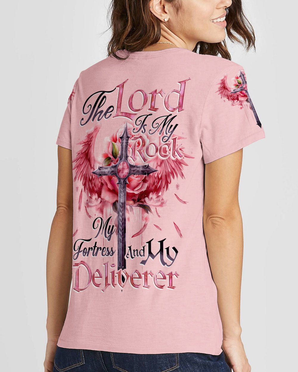 The Lord Is My Deliverer Women's All Over Print Shirt - Tytd2109231, easychoo.com