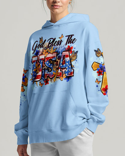 God Bless The USA Women's All Over Print Shirt - Tltr1509233, easychoo.com