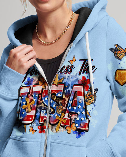 God Bless The USA Women's All Over Print Shirt - Tltr1509233, easychoo.com