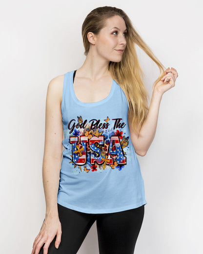 God Bless The USA Women's All Over Print Shirt - Tltr1509233, easychoo.com