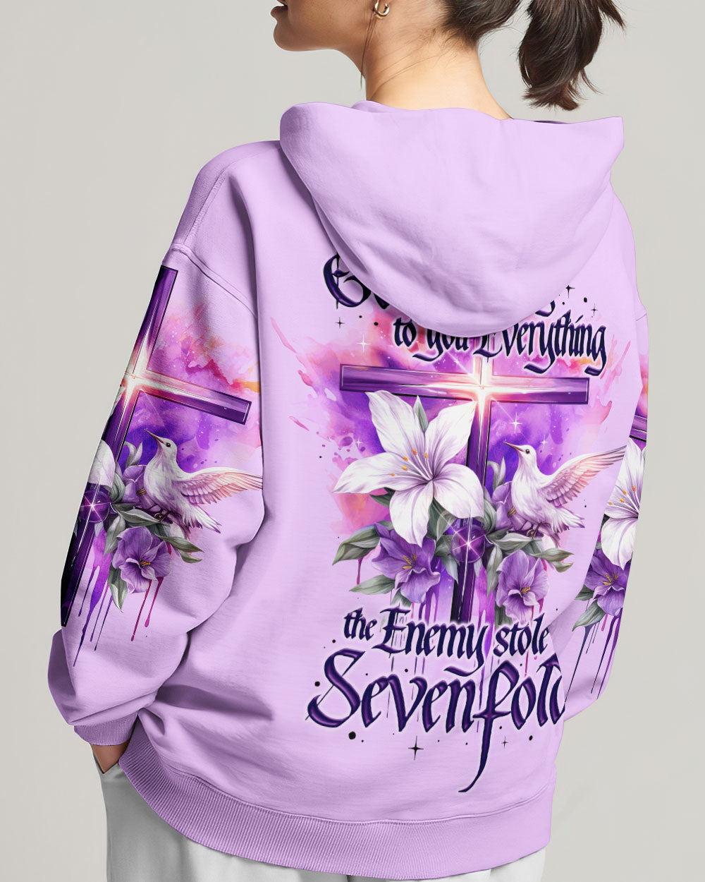 God Is Restoring To You Everything Women's All Over Print Shirt - Ty2508234, easychoo.com