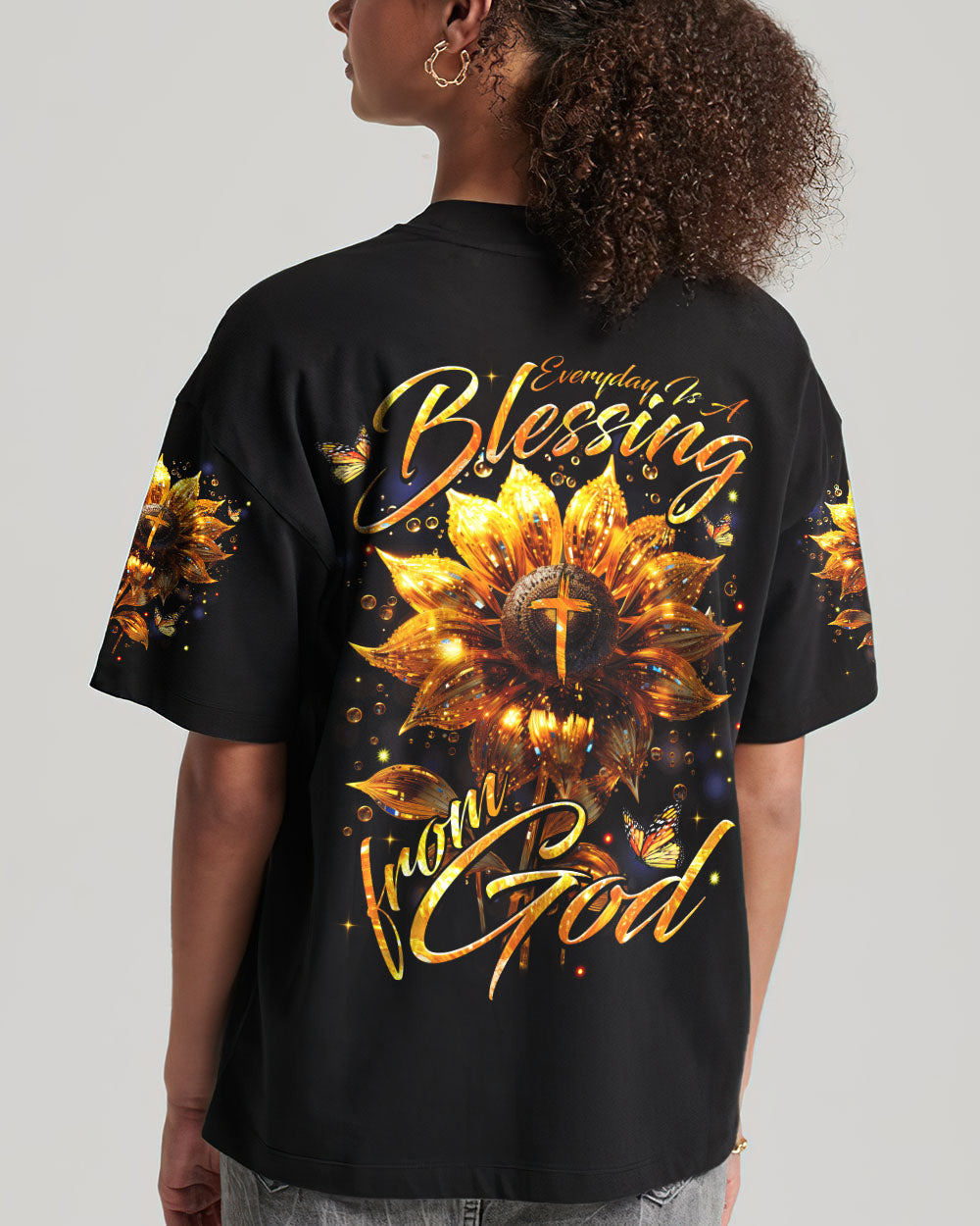 Everyday Is A Blessing From God Women's All Over Print Shirt - Tytm1407232, easychoo.com