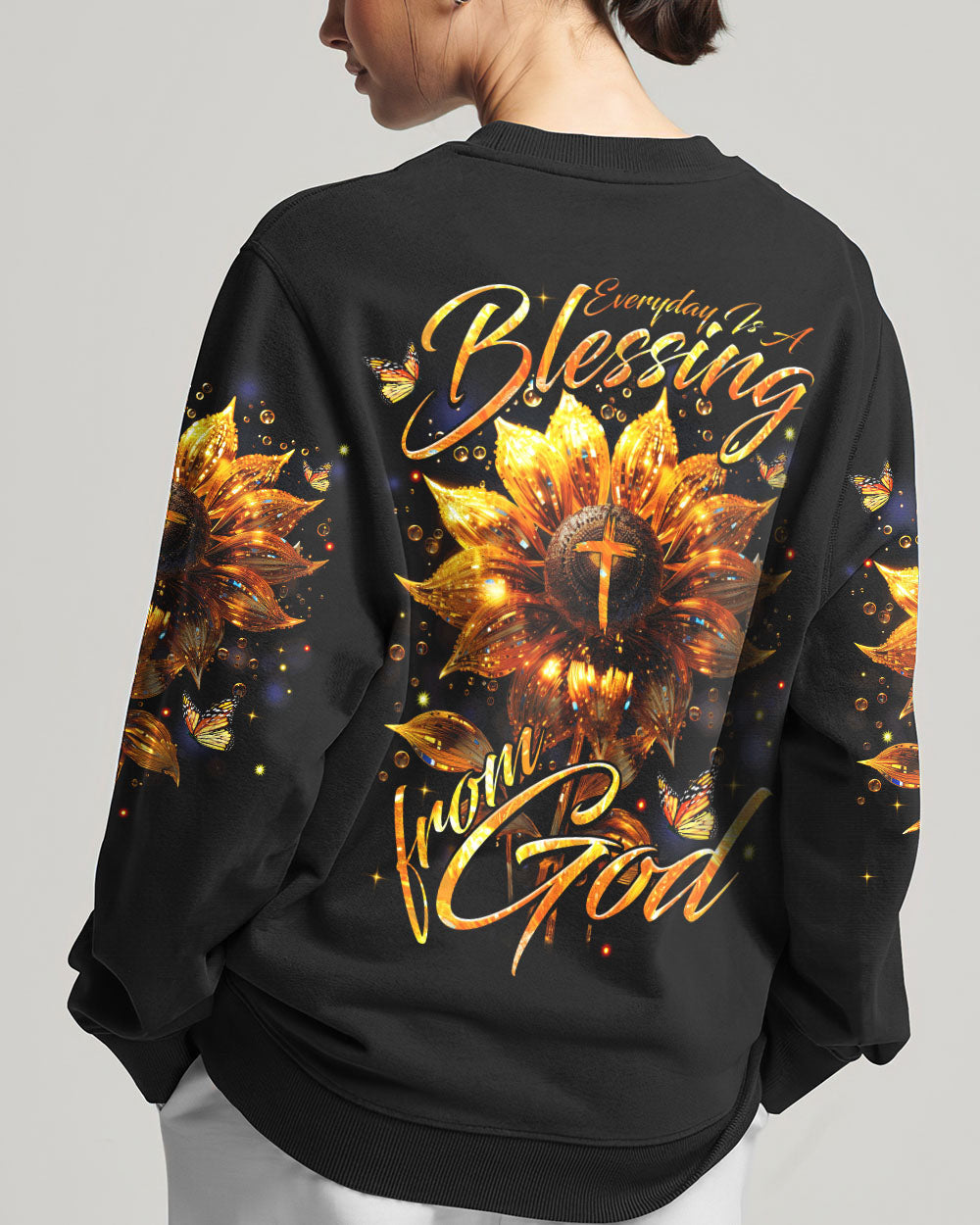 Everyday Is A Blessing From God Women's All Over Print Shirt - Tytm1407232, easychoo.com