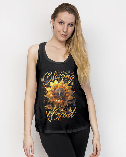 Everyday Is A Blessing From God Women's All Over Print Shirt - Tytm1407232, easychoo.com