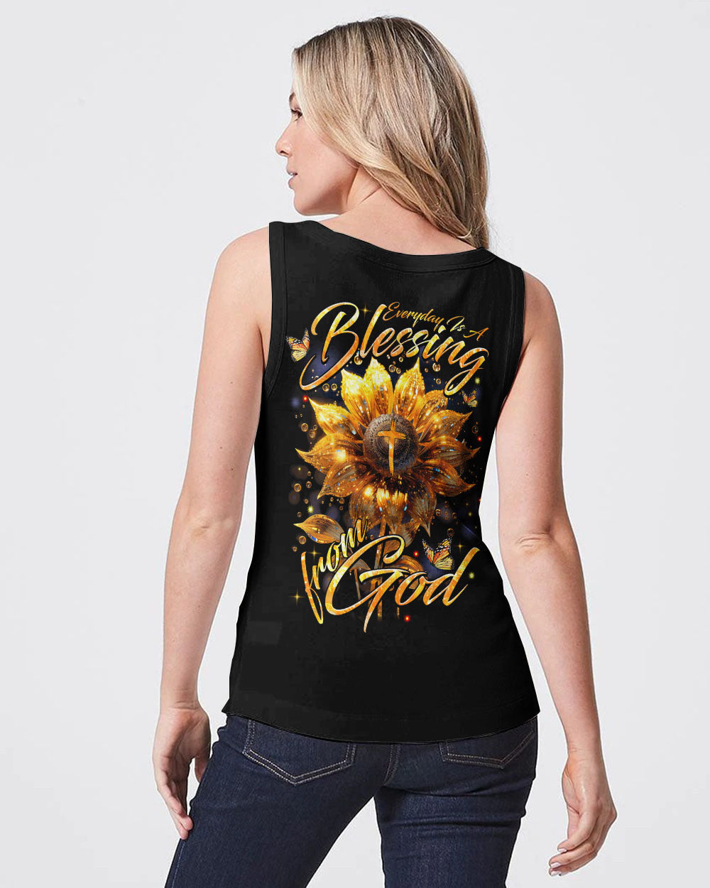 Everyday Is A Blessing From God Women's All Over Print Shirt - Tytm1407232, easychoo.com