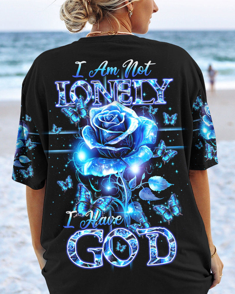 I Have God Rose Women's All Over Print Shirt - Ty2706232, easychoo.com