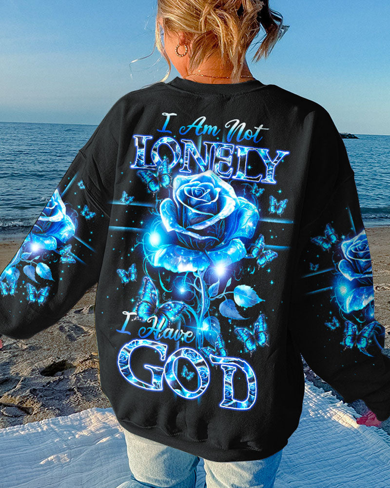 I Have God Rose Women's All Over Print Shirt - Ty2706232, easychoo.com