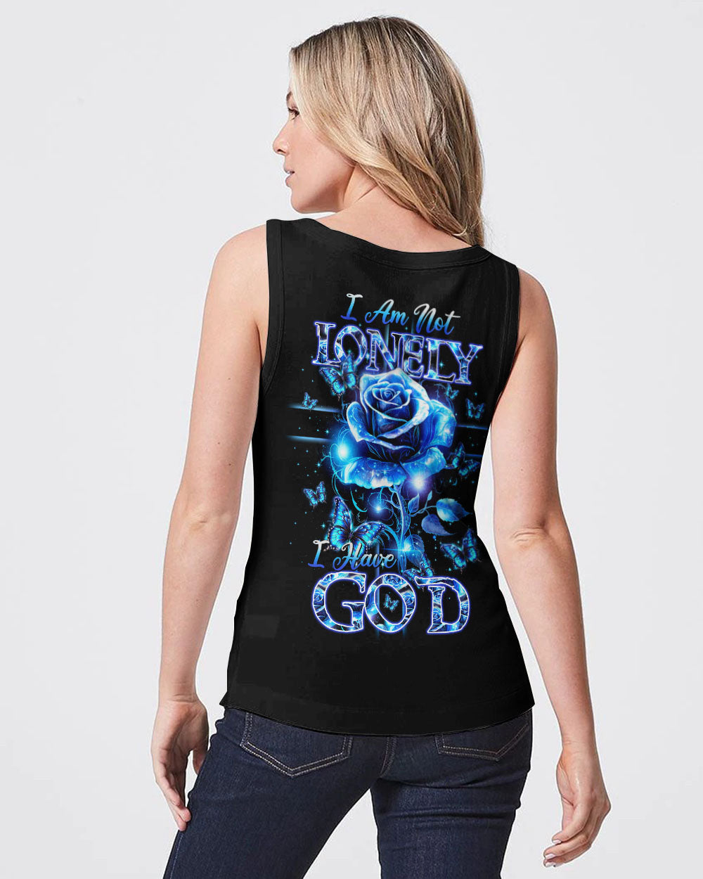I Have God Rose Women's All Over Print Shirt - Ty2706232, easychoo.com