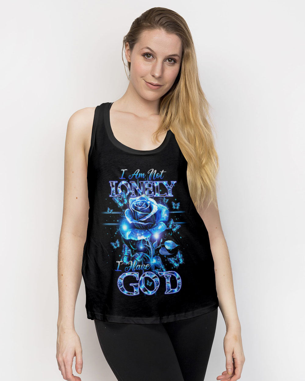 I Have God Rose Women's All Over Print Shirt - Ty2706232, easychoo.com
