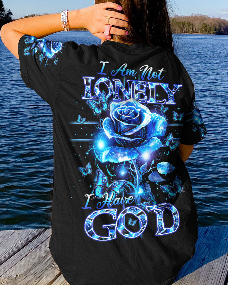 I Have God Rose Women's All Over Print Shirt - Ty2706232, easychoo.com