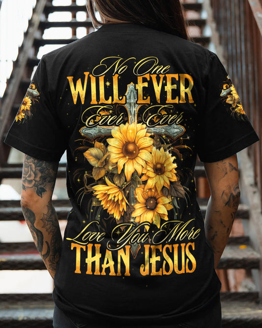 No One Will Ever Love You More Than Jesus Women's All Over Print Shirt - Tytd0507231, easychoo.com