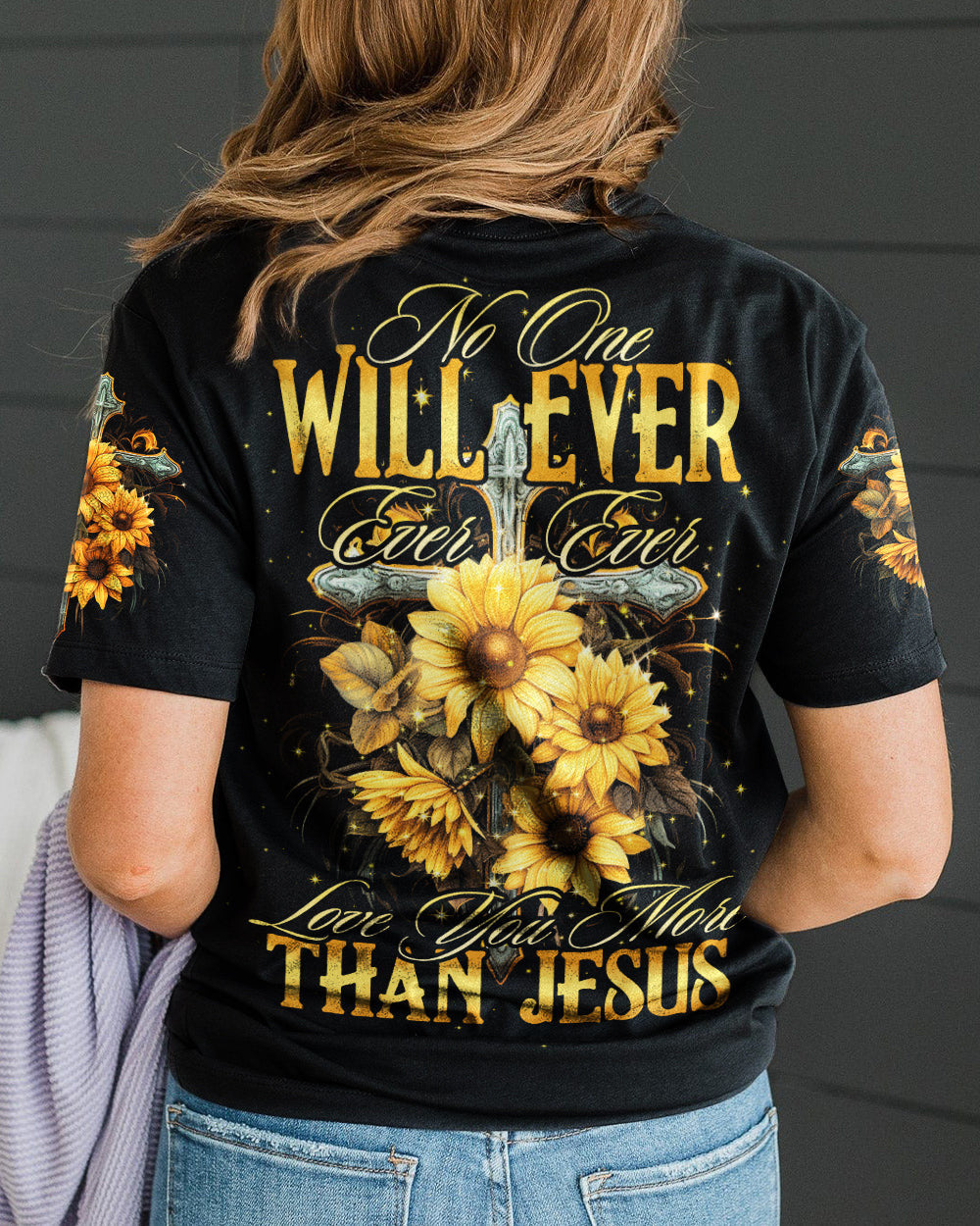 No One Will Ever Love You More Than Jesus Women's All Over Print Shirt - Tytd0507231, easychoo.com