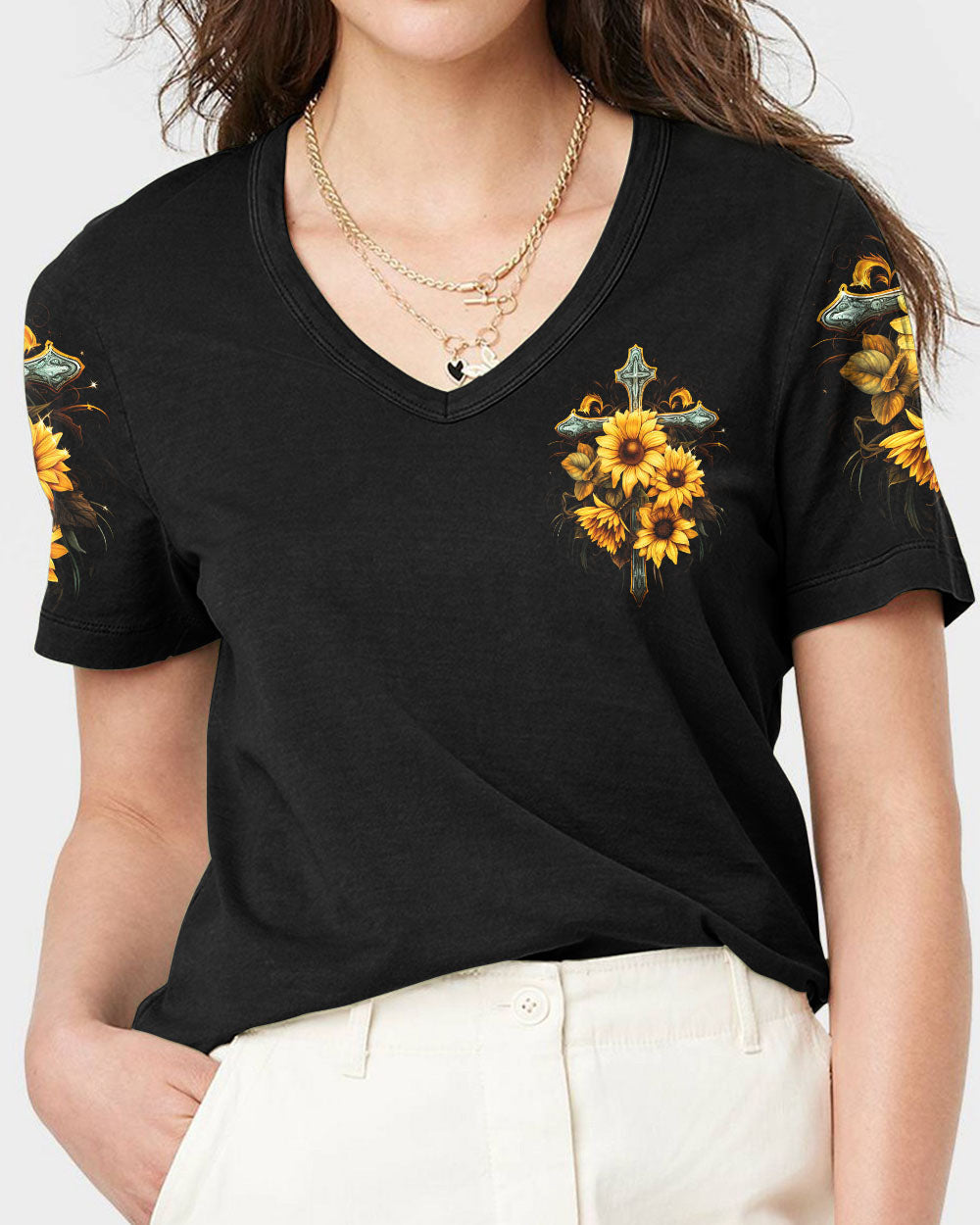 No One Will Ever Love You More Than Jesus Women's All Over Print Shirt - Tytd0507231, easychoo.com