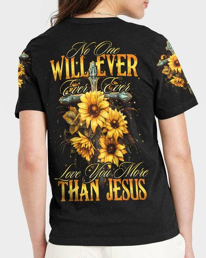 No One Will Ever Love You More Than Jesus Women's All Over Print Shirt - Tytd0507231, easychoo.com