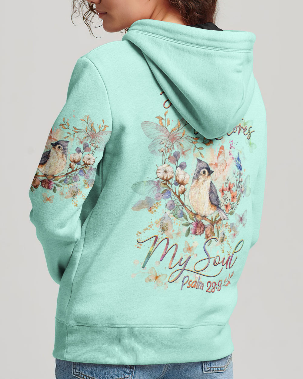 He Restores My Soul Women's All Over Print Shirt - Yhhg1809232, easychoo.com