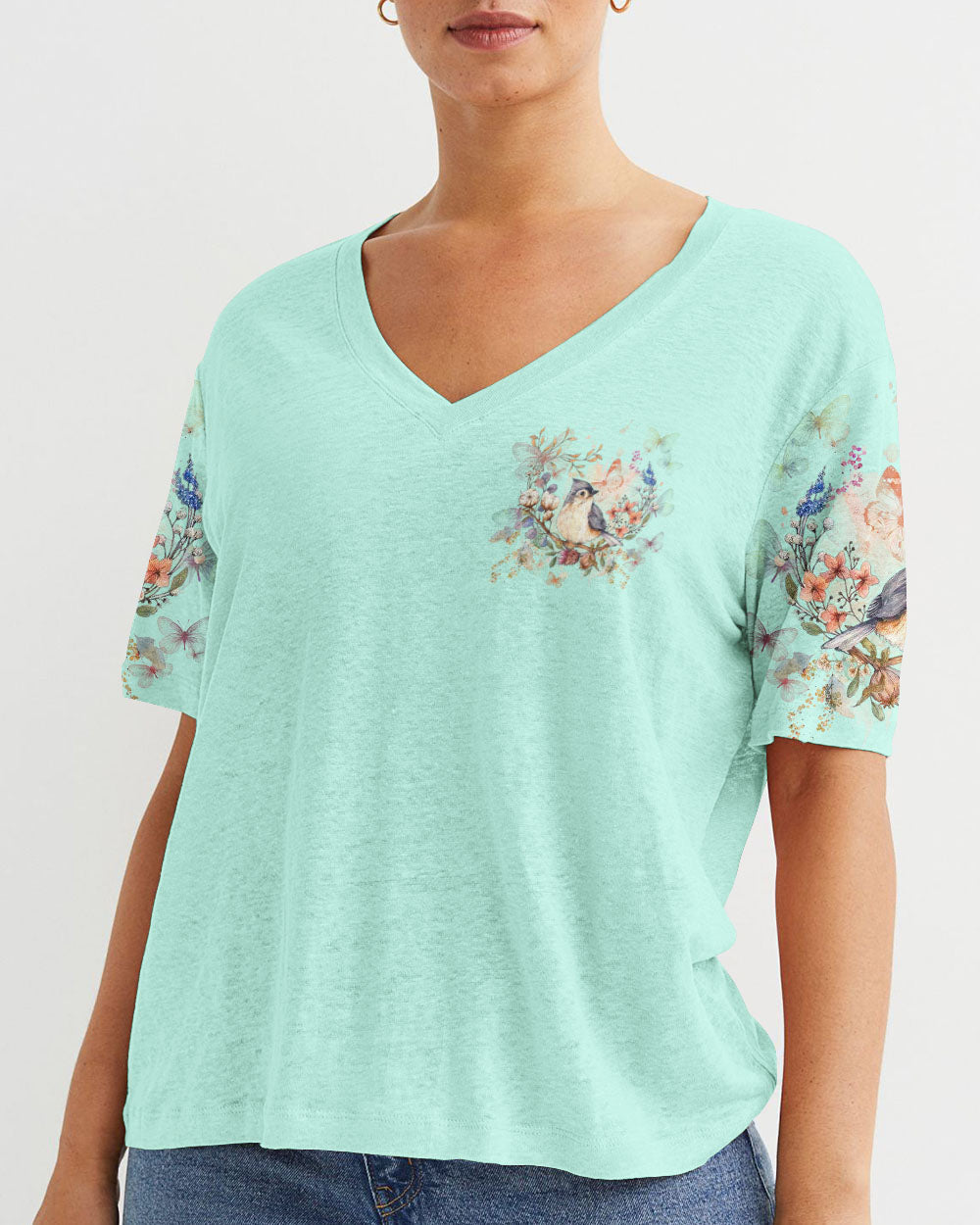 He Restores My Soul Women's All Over Print Shirt - Yhhg1809232, easychoo.com