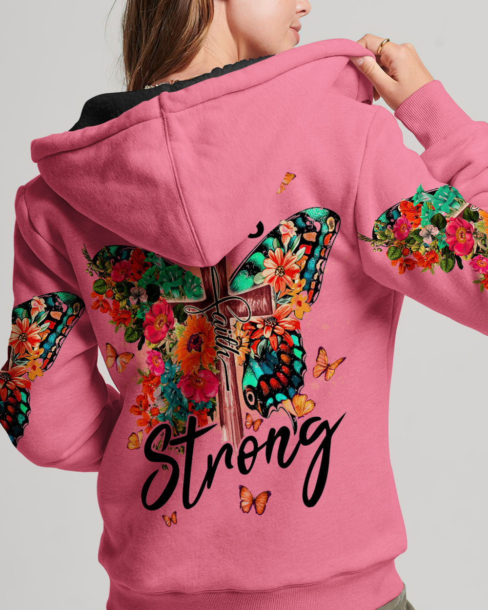She Is Strong Women's All Over Print Shirt - Tytd0507233, easychoo.com