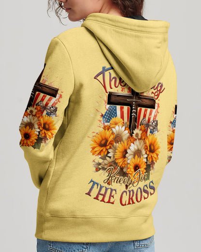 Stand For The Flag Kneel For The Cross Women's All Over Print Shirt - Tlnz0607233, easychoo.com