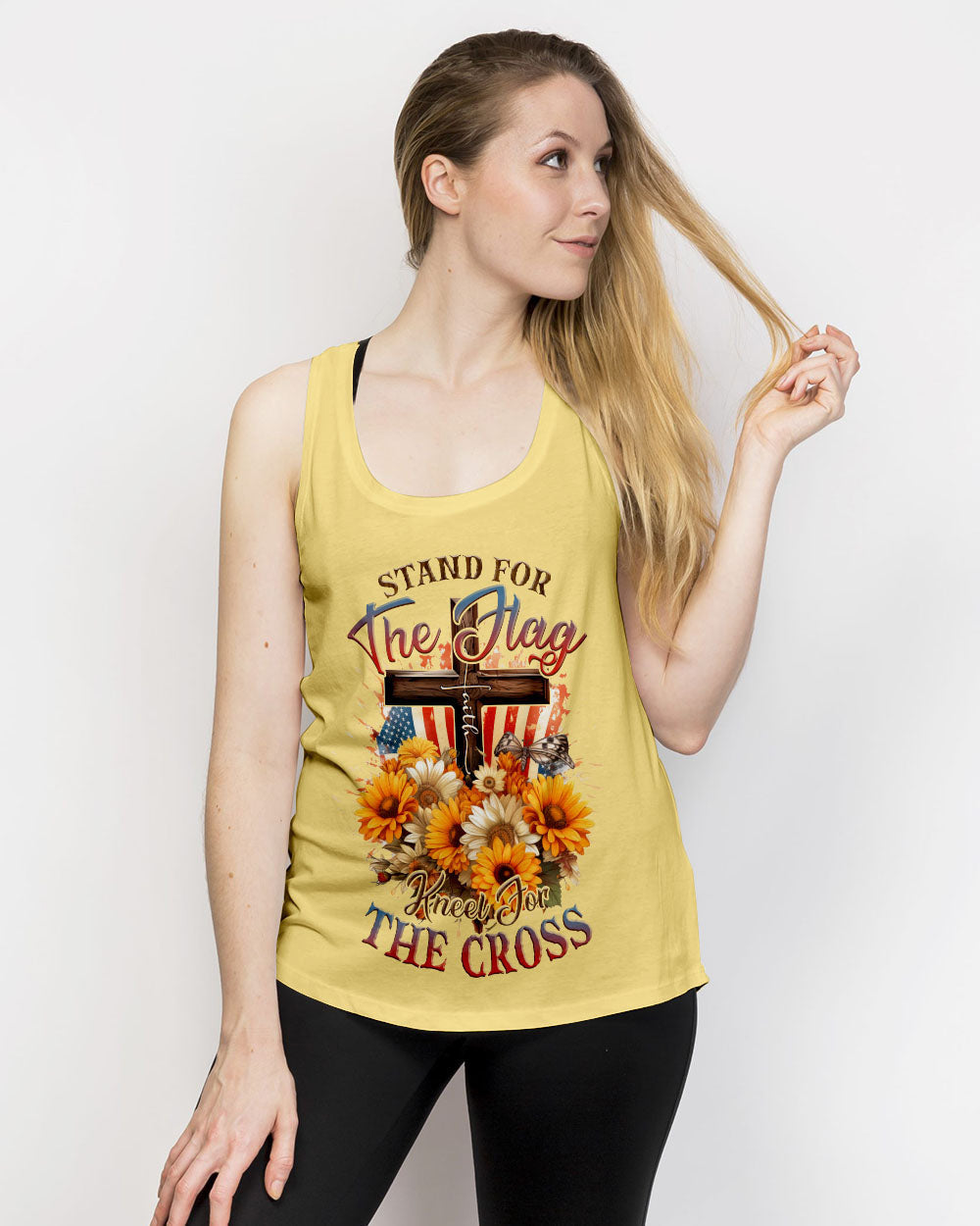 Stand For The Flag Kneel For The Cross Women's All Over Print Shirt - Tlnz0607233, easychoo.com