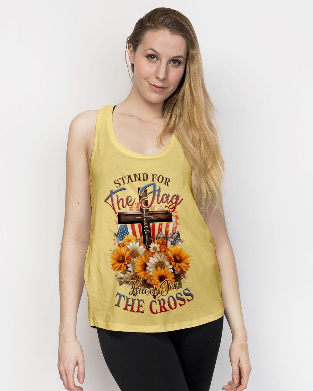 Stand For The Flag Kneel For The Cross Women's All Over Print Shirt - Tlnz0607233, easychoo.com