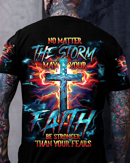 No Matter The Storm Men's All Over Print Shirt - Tlnt1110234, easychoo.com