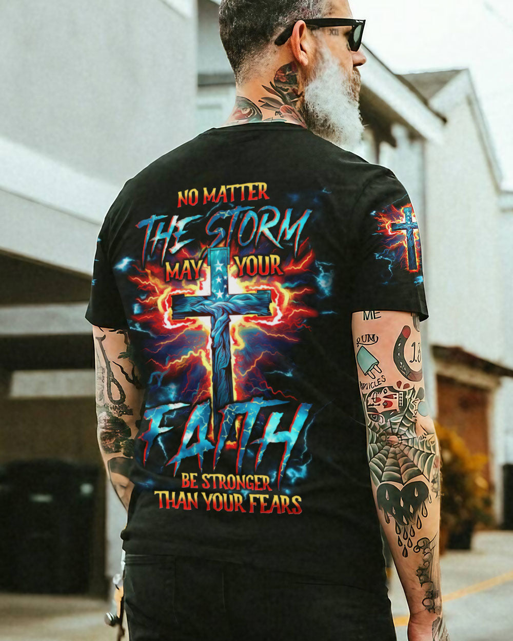 No Matter The Storm Men's All Over Print Shirt - Tlnt1110234, easychoo.com