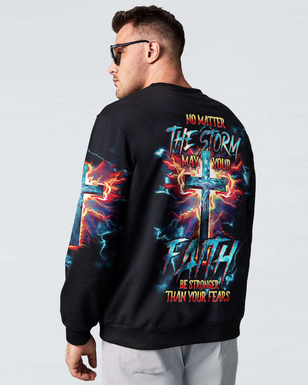 No Matter The Storm Men's All Over Print Shirt - Tlnt1110234, easychoo.com