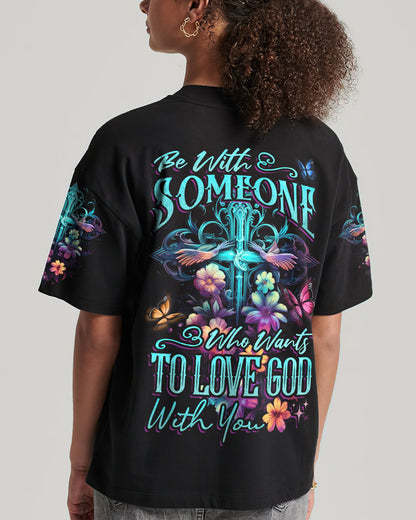 Love God With You Women's All Over Print Shirt - Tytd2806233, easychoo.com