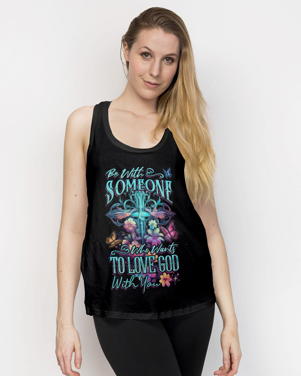 Love God With You Women's All Over Print Shirt - Tytd2806233, easychoo.com