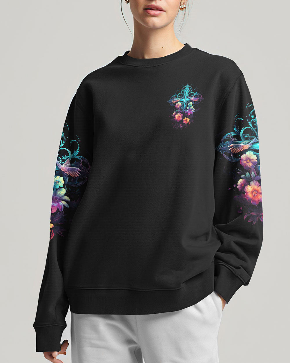 Love God With You Women's All Over Print Shirt - Tytd2806233, easychoo.com