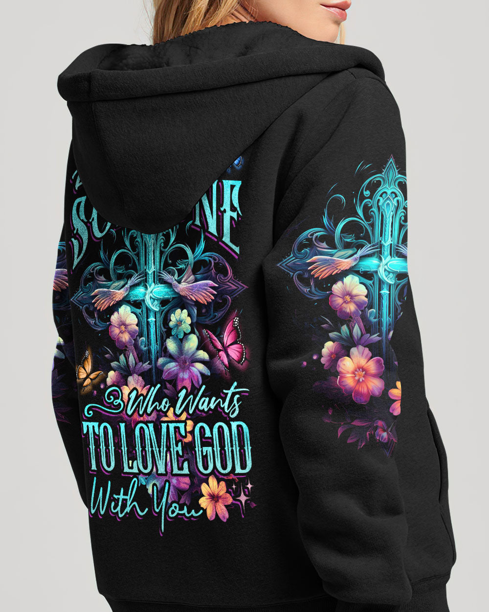 Love God With You Women's All Over Print Shirt - Tytd2806233, easychoo.com