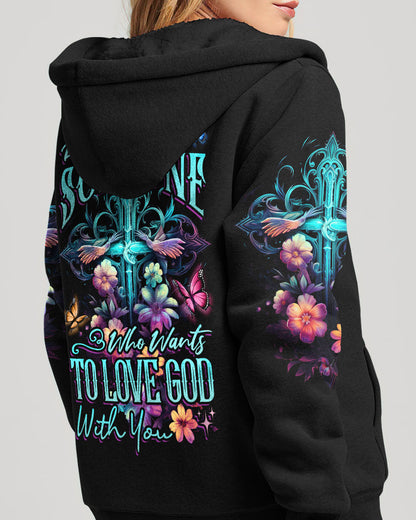 Love God With You Women's All Over Print Shirt - Tytd2806233, easychoo.com