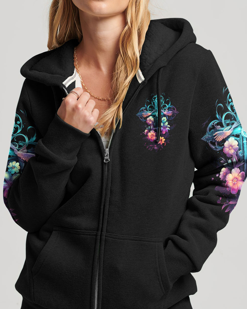 Love God With You Women's All Over Print Shirt - Tytd2806233, easychoo.com