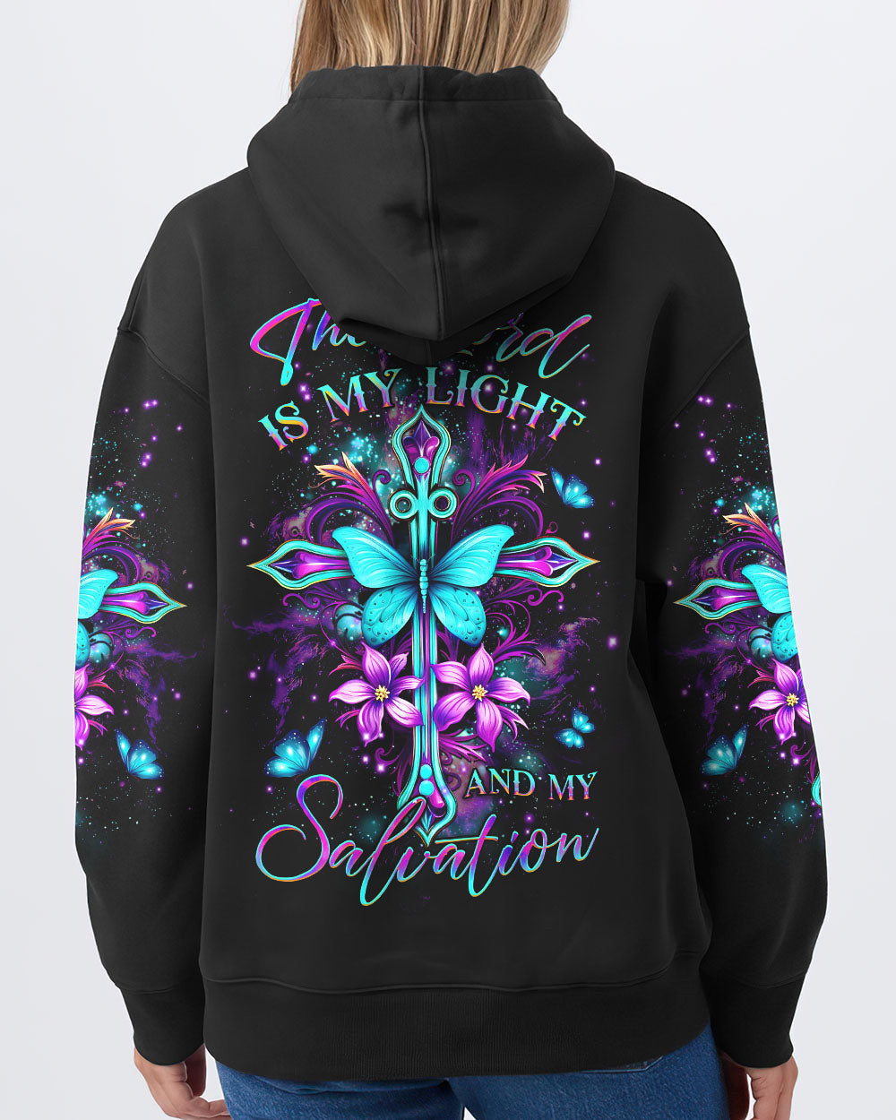 The Lord Is My Light And My Salvation Women's All Over Print Shirt - Yhdu1810232, easychoo.com