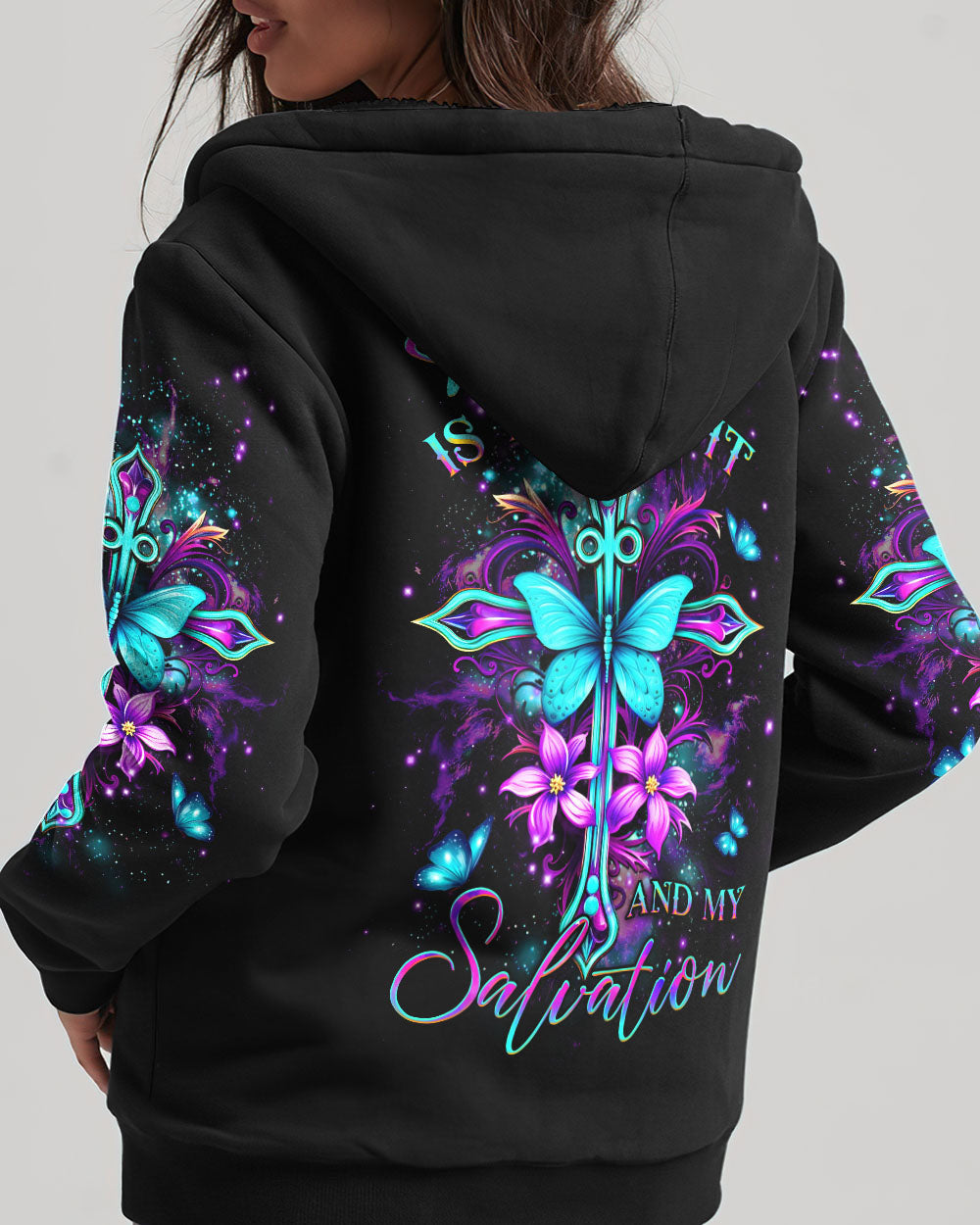 The Lord Is My Light And My Salvation Women's All Over Print Shirt - Yhdu1810232, easychoo.com