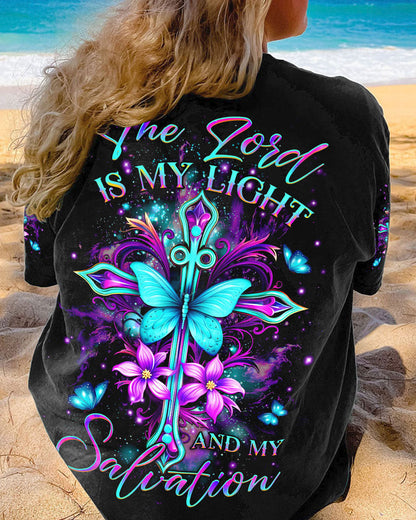The Lord Is My Light And My Salvation Women's All Over Print Shirt - Yhdu1810232, easychoo.com