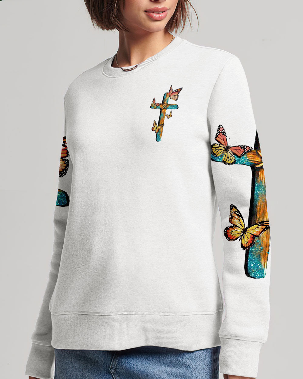 Pray Trust Wait Women's All Over Print Shirt - Tytd1007233, easychoo.com