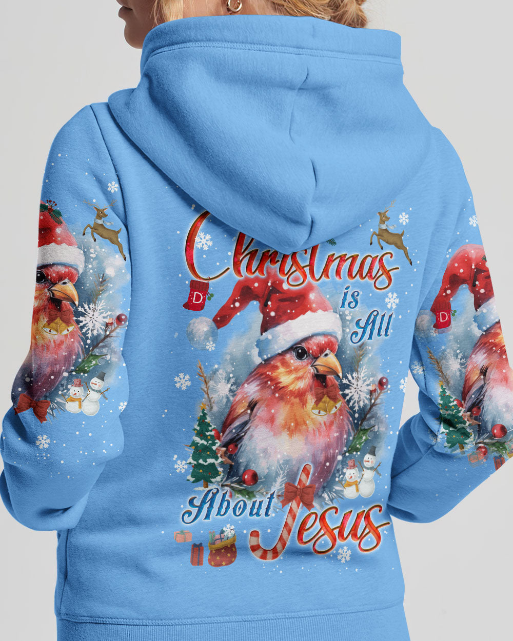 Christmas Is All About Jesus Women's All Over Print Shirt - Tyqy1409232, easychoo.com