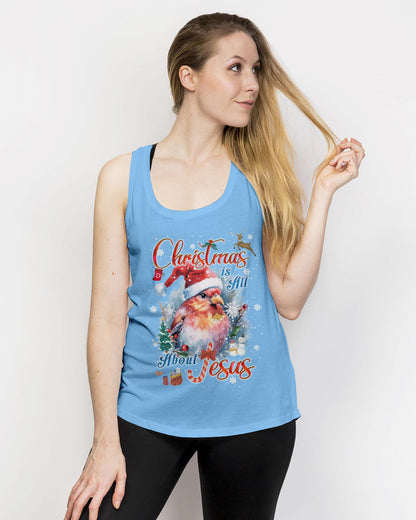 Christmas Is All About Jesus Women's All Over Print Shirt - Tyqy1409232, easychoo.com