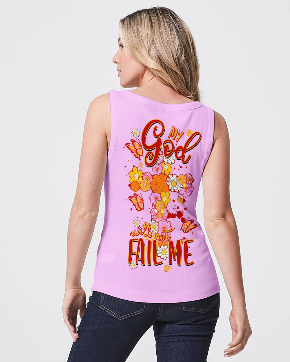 My God Will Not Fail Me Women's All Over Print Shirt - Tytm1007234, easychoo.com