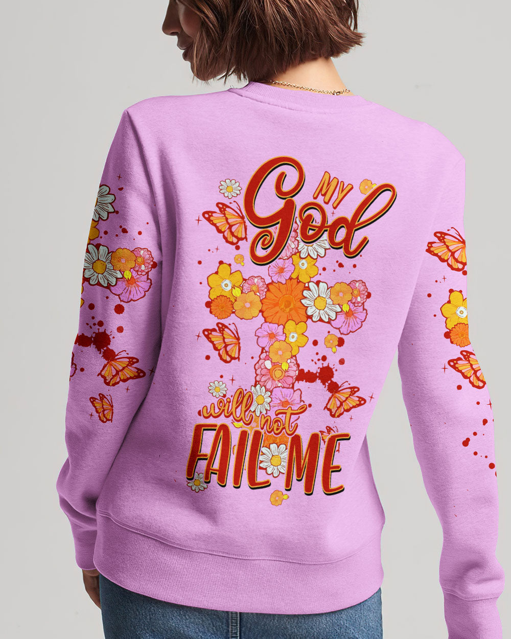 My God Will Not Fail Me Women's All Over Print Shirt - Tytm1007234, easychoo.com