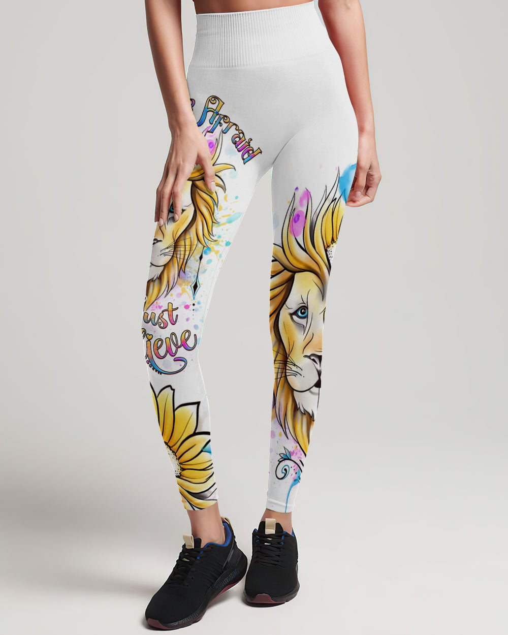 Don't Be Afraid Just Believe Women's All Over Print Shirt - Yhdu2407238, easychoo.com