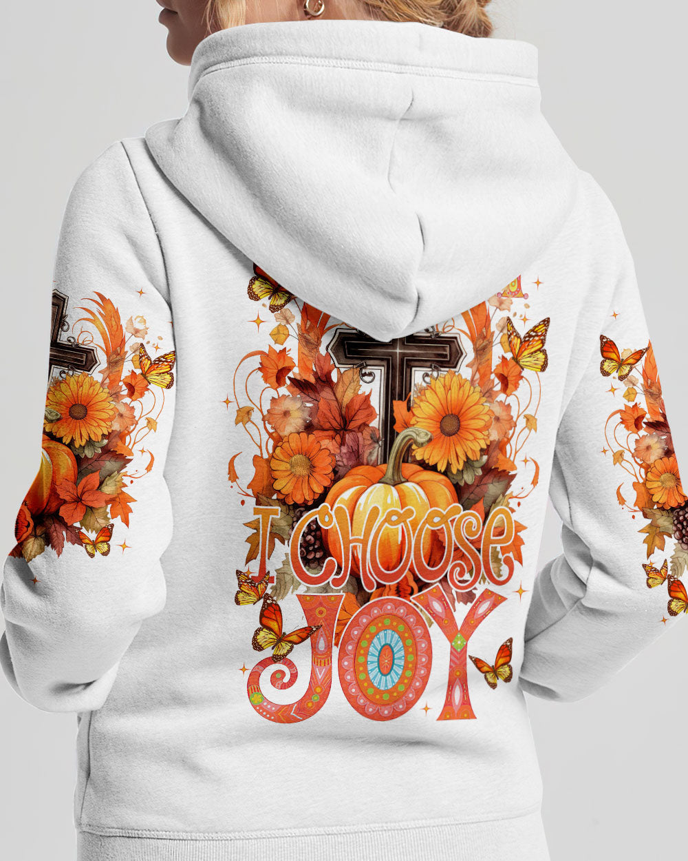 Today I Choose Joy Autumn Women's All Over Print Shirt - Tytm1907232, easychoo.com