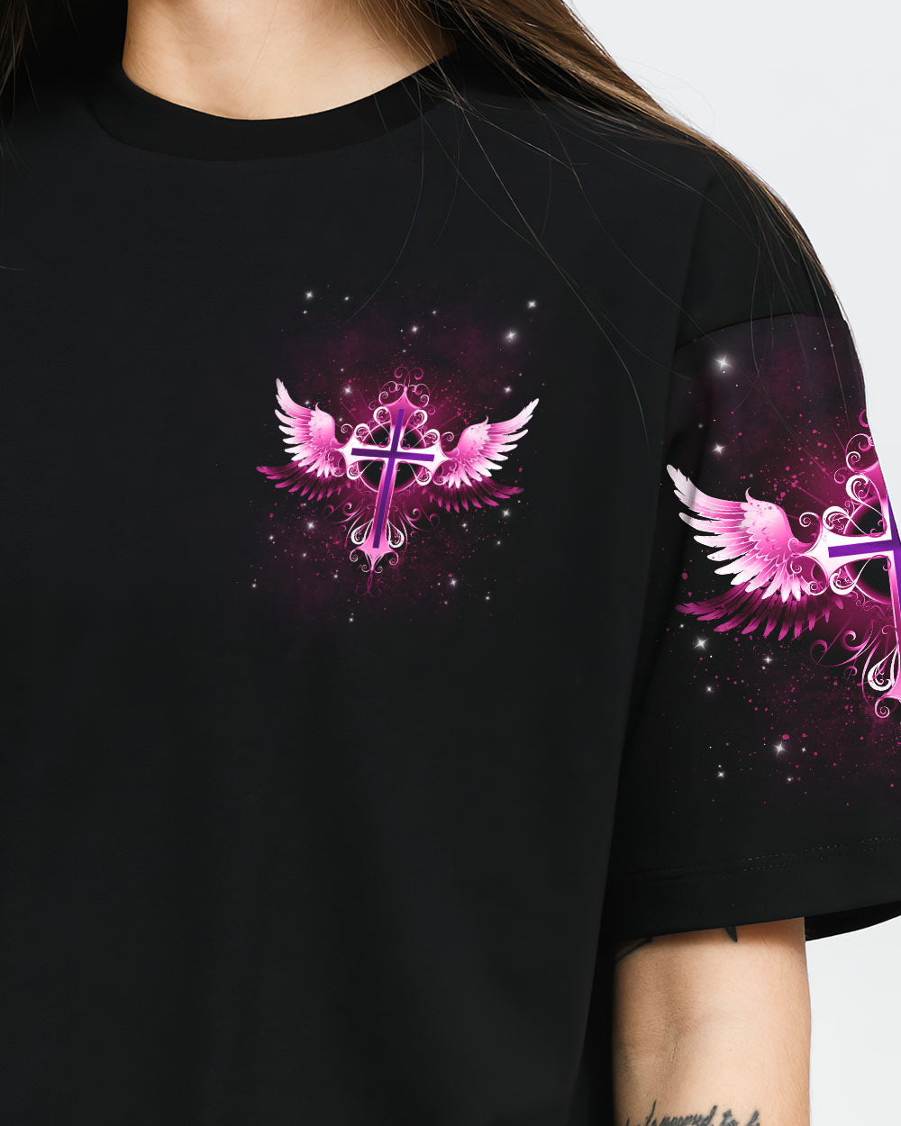 She Who Kneels Before God Women's All Over Print Shirt - Yhln2308232, easychoo.com