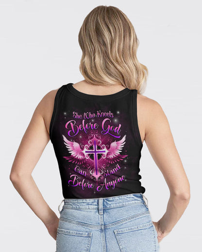 She Who Kneels Before God Women's All Over Print Shirt - Yhln2308232, easychoo.com