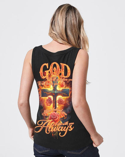 God Will Go Before You Women's All Over Print Shirt - Tlno2107234, easychoo.com