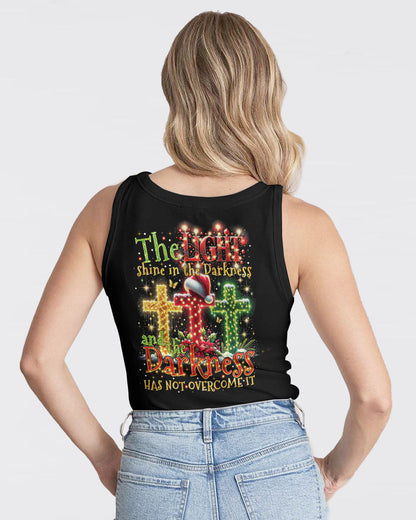 The Light Shines In The Darkness Christmas All Over Print Shirt - Tytm2010234, easychoo.com