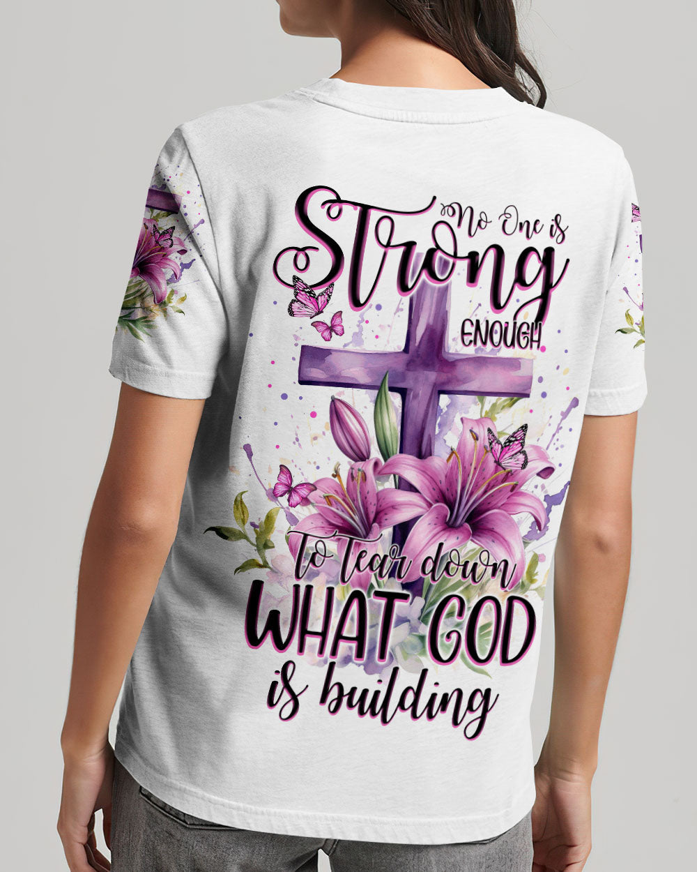 No One Is Strong Enough To Tear Women's All Over Print Shirt - Tytm1708232, easychoo.com