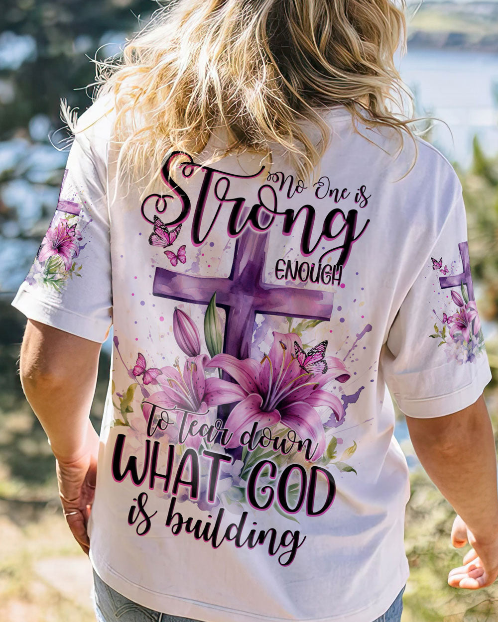 No One Is Strong Enough To Tear Women's All Over Print Shirt - Tytm1708232, easychoo.com